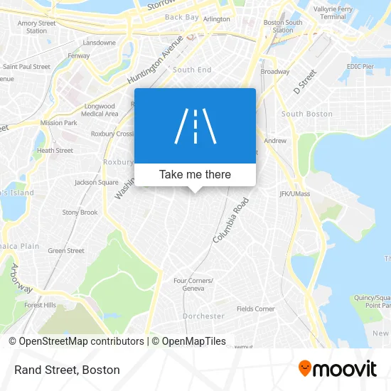 Rand Street map