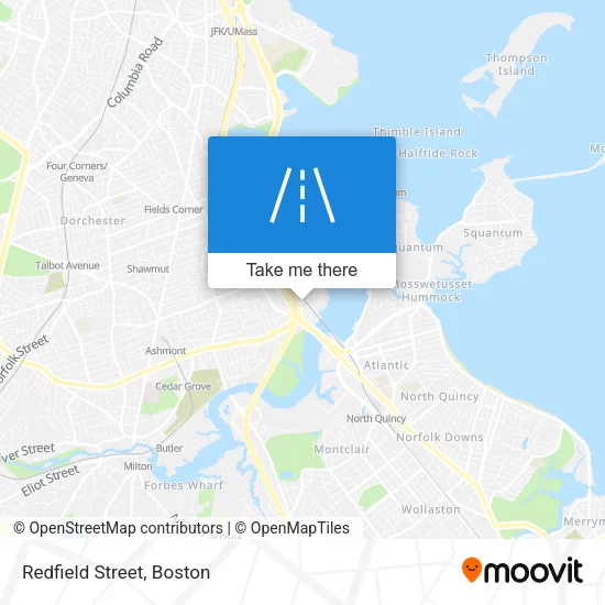 Redfield Street map