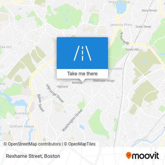 Mapa de Rexhame Street