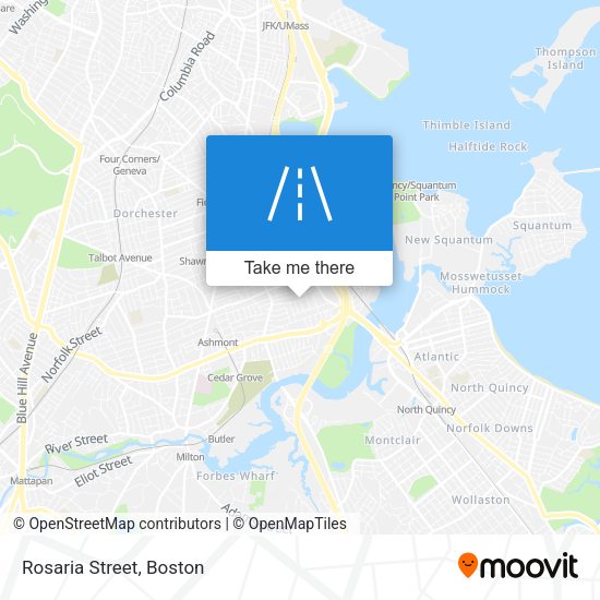 Mapa de Rosaria Street
