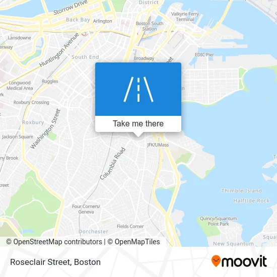 Roseclair Street map