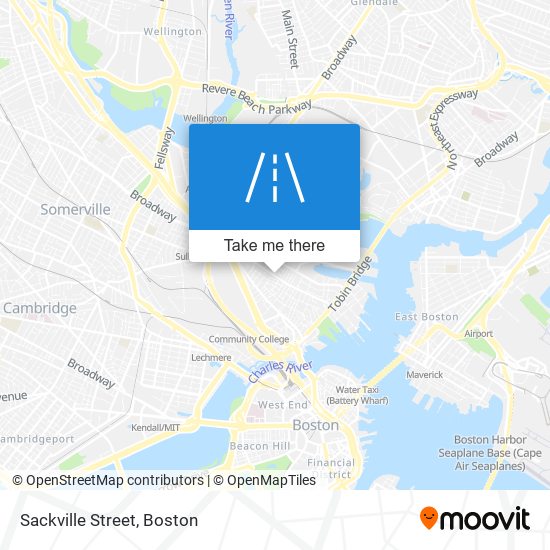 Sackville Street map