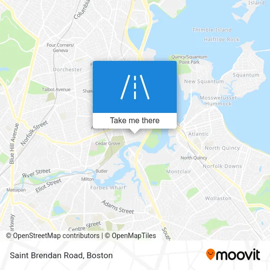 Saint Brendan Road map