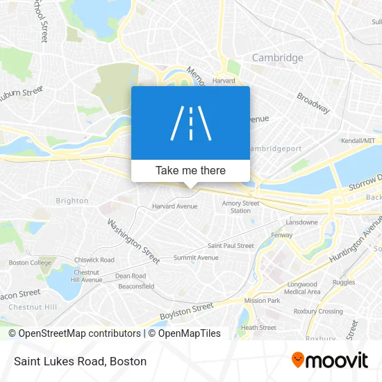 Saint Lukes Road map