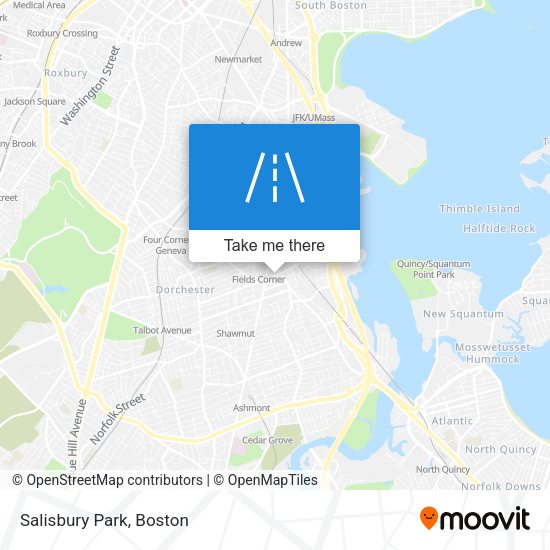 Mapa de Salisbury Park