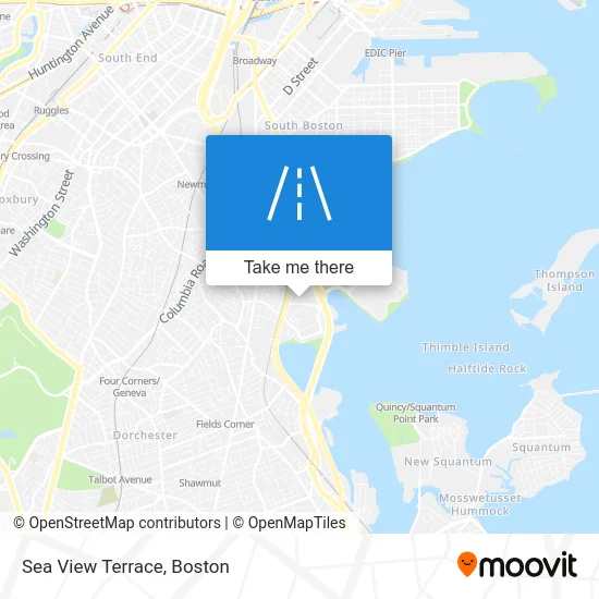 Sea View Terrace map