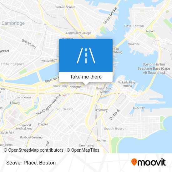 Seaver Place map