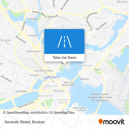 Seventh Street map