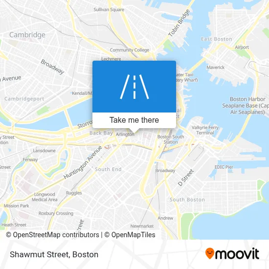 Shawmut Street map