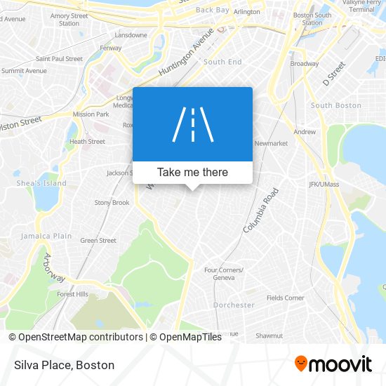 Silva Place map