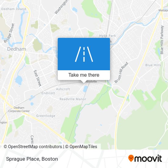 Mapa de Sprague Place