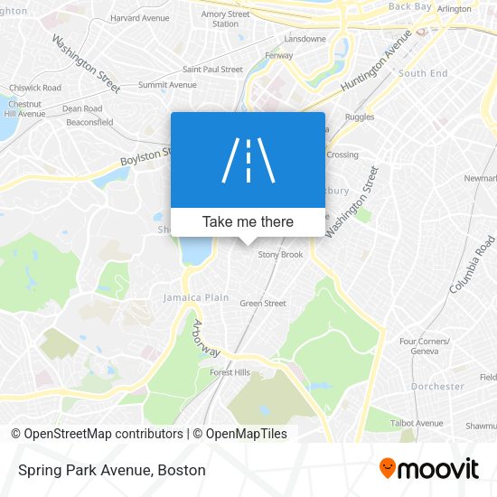 Mapa de Spring Park Avenue