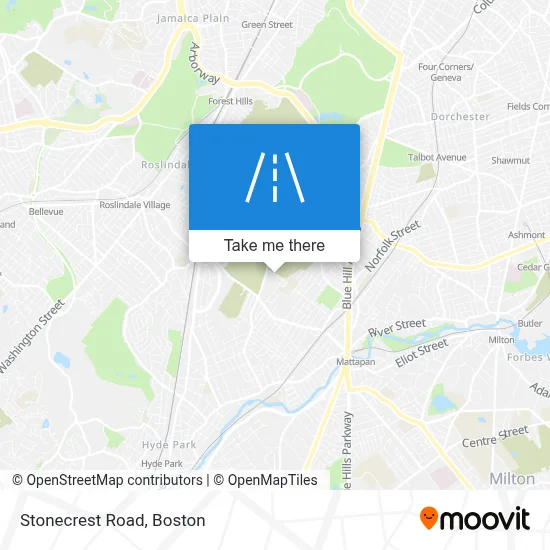 Stonecrest Road map