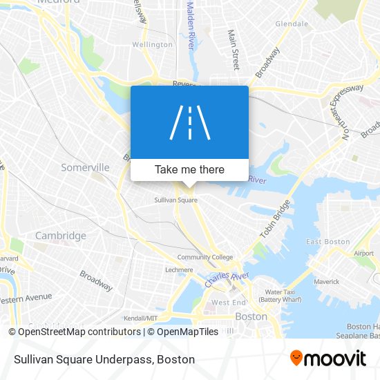 Sullivan Square Underpass map