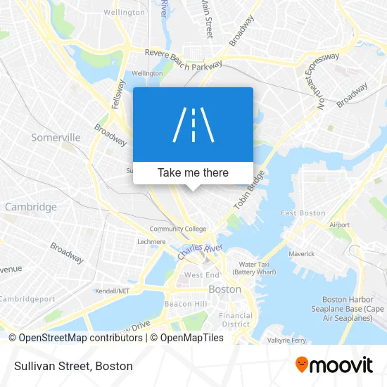 Sullivan Street map
