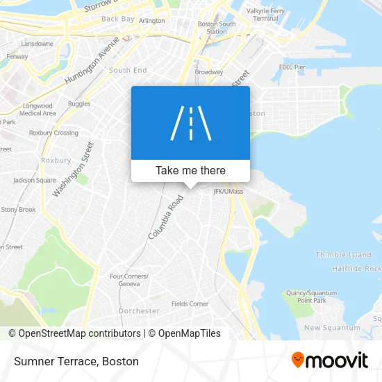 Sumner Terrace map