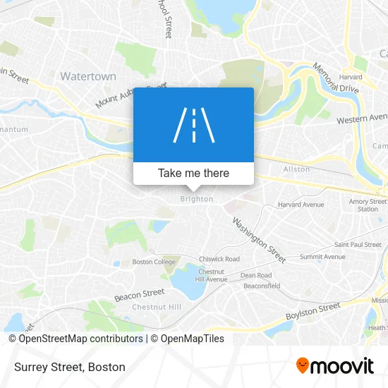 Surrey Street map
