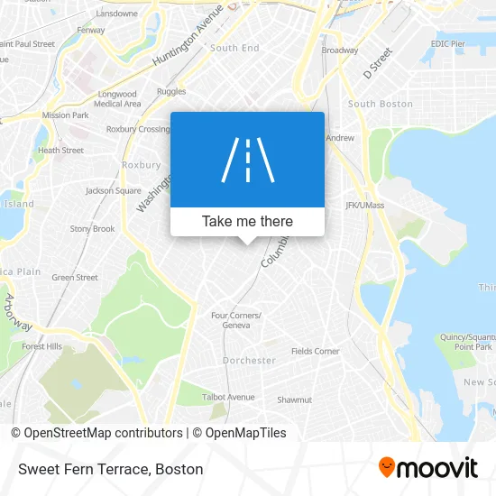 Sweet Fern Terrace map