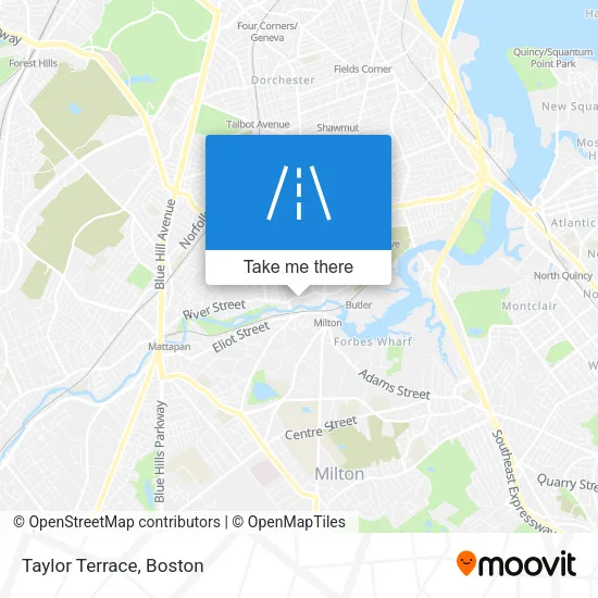 Taylor Terrace map