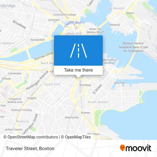 Traveler Street map