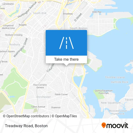 Treadway Road map