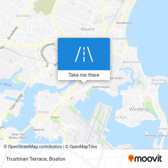 Mapa de Trustman Terrace