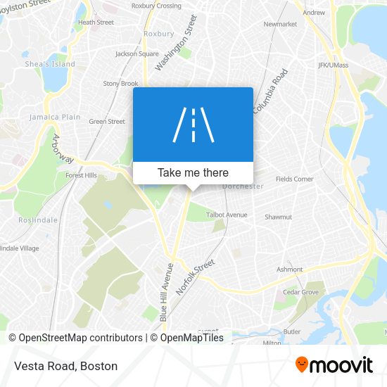 Mapa de Vesta Road