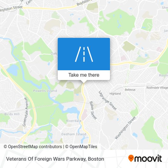 Mapa de Veterans Of Foreign Wars Parkway