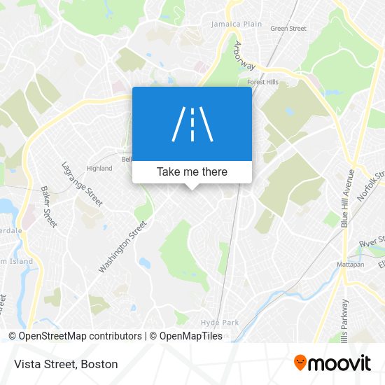 Mapa de Vista Street