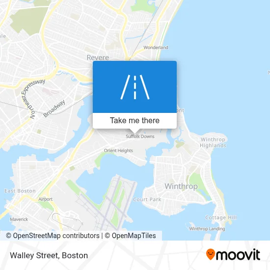 Walley Street map