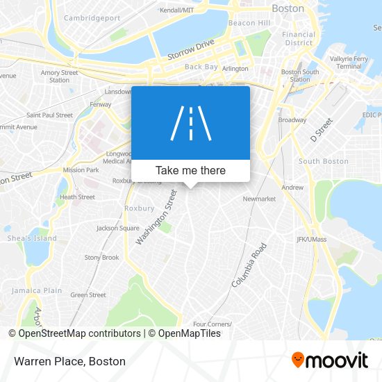 Mapa de Warren Place