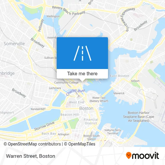 Warren Street map