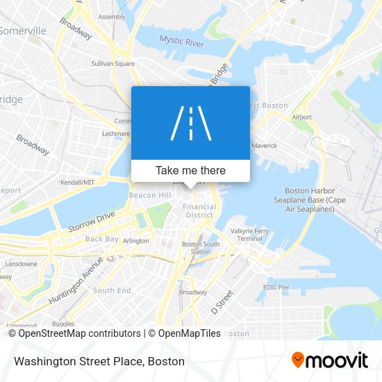 Washington Street Place map