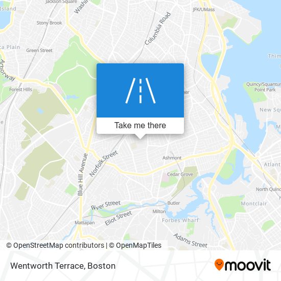 Mapa de Wentworth Terrace