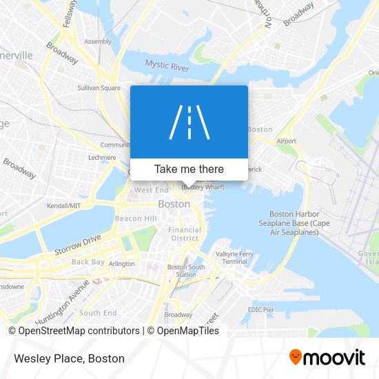 Wesley Place map