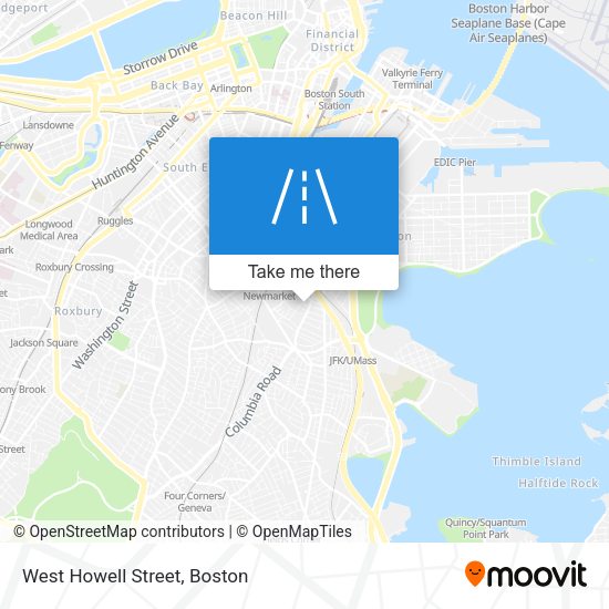 Mapa de West Howell Street