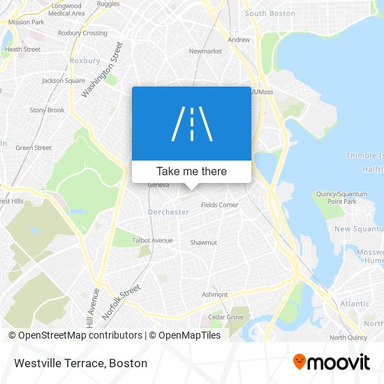 Westville Terrace map