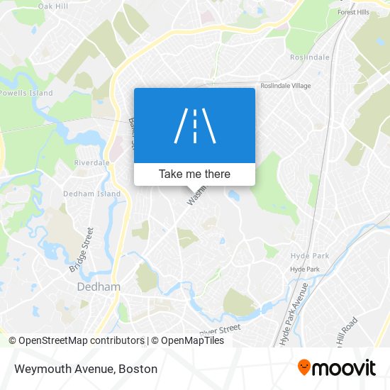 Mapa de Weymouth Avenue