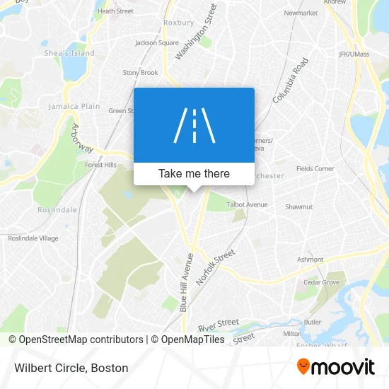 Wilbert Circle map