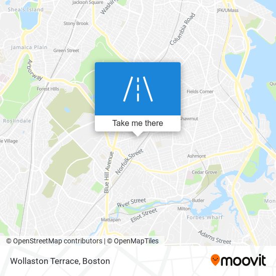 Wollaston Terrace map