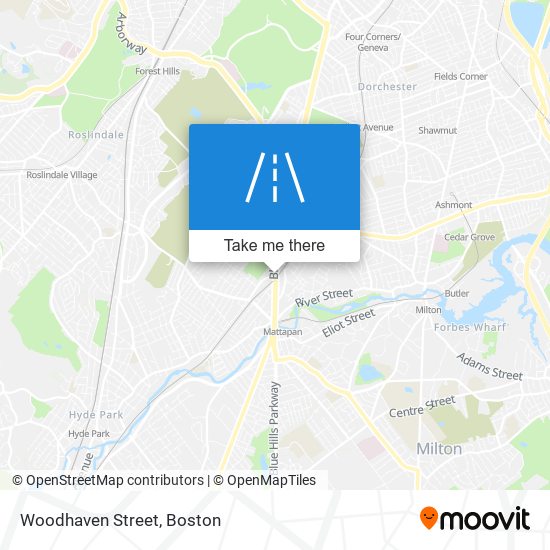 Mapa de Woodhaven Street