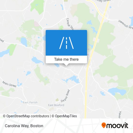 Mapa de Carolina Way