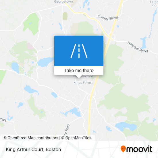 Mapa de King Arthur Court