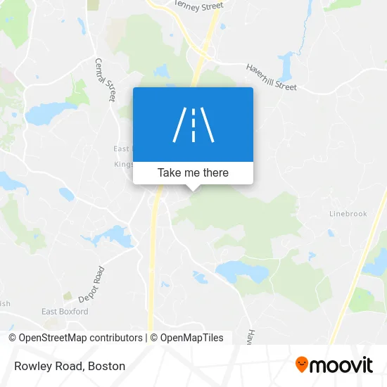 Rowley Road map
