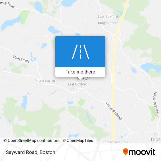 Mapa de Sayward Road