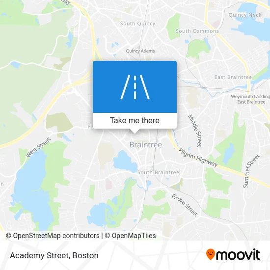 Academy Street map