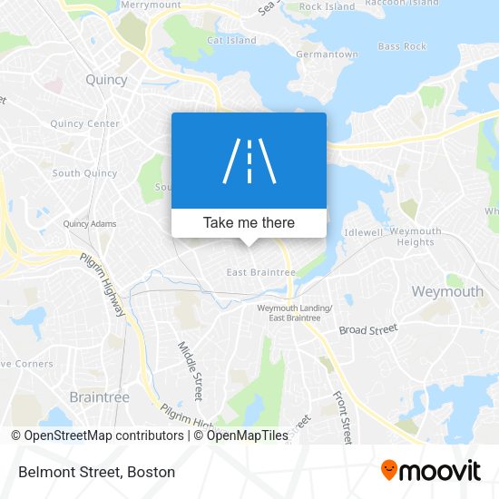Mapa de Belmont Street