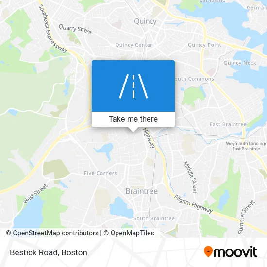 Bestick Road map