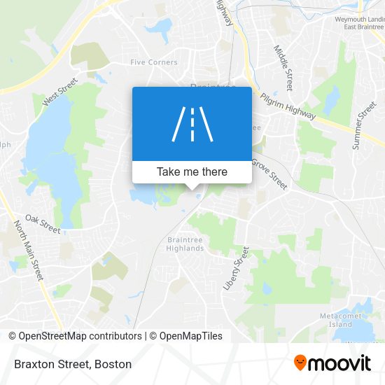 Mapa de Braxton Street