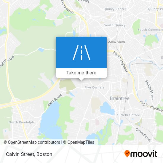 Mapa de Calvin Street